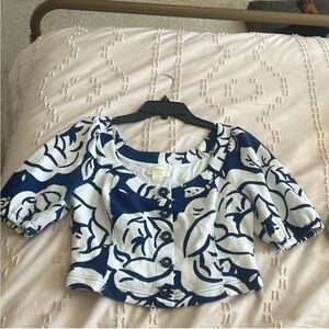 Anthropologie Maeve Floral Women's Top